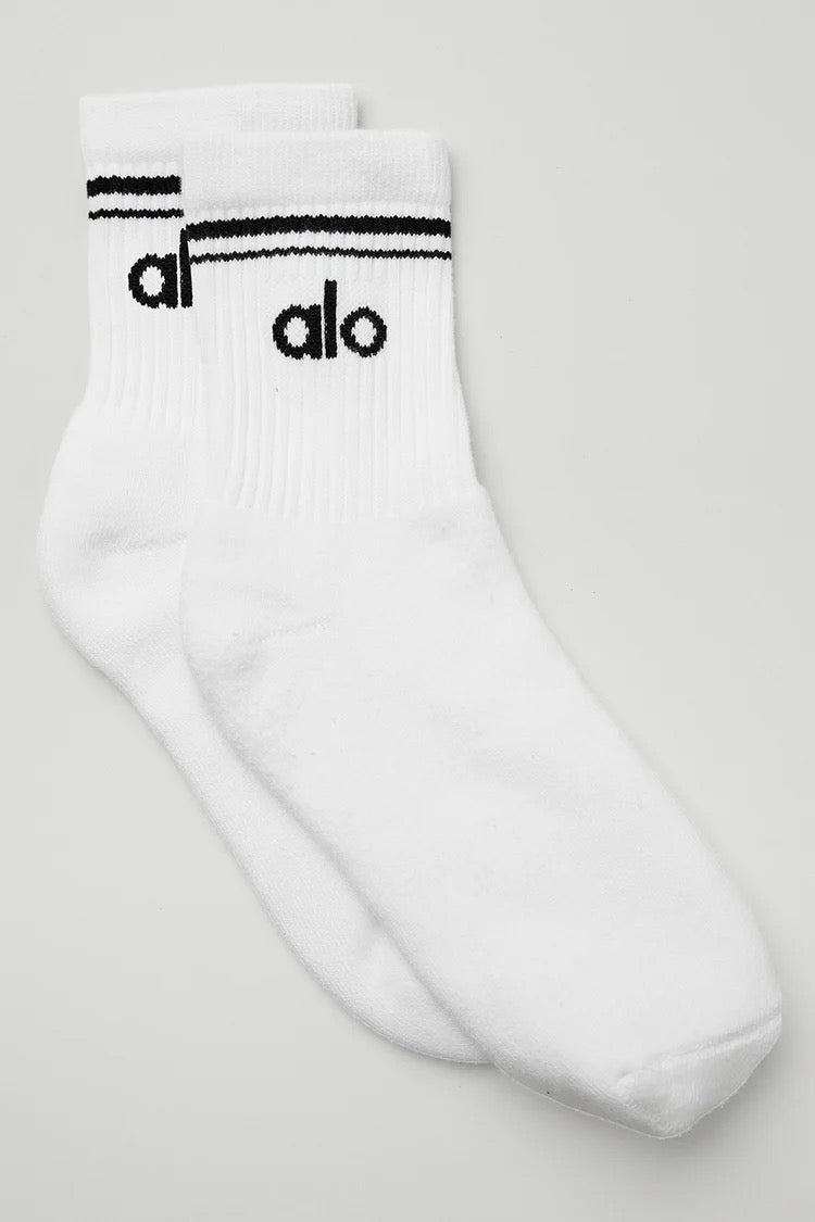 ALO Chaussettes Mi-Hautes Unisexes Throwback