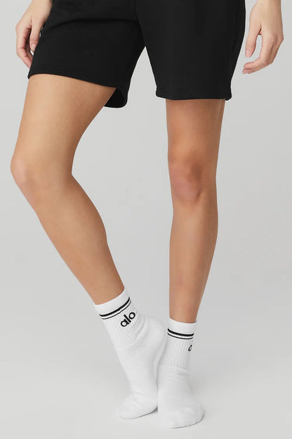 ALO Chaussettes Mi-Hautes Unisexes Throwback