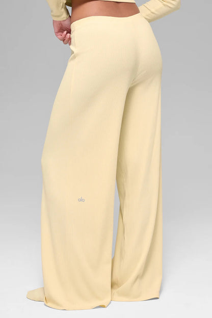 Pantalon droit Dreamlight taille mi-haute